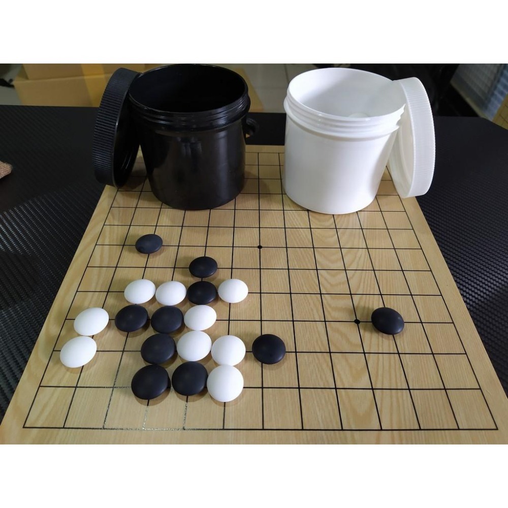 入門/兒童 圍棋套組(棋盤+棋子+棋罐)-細節圖4