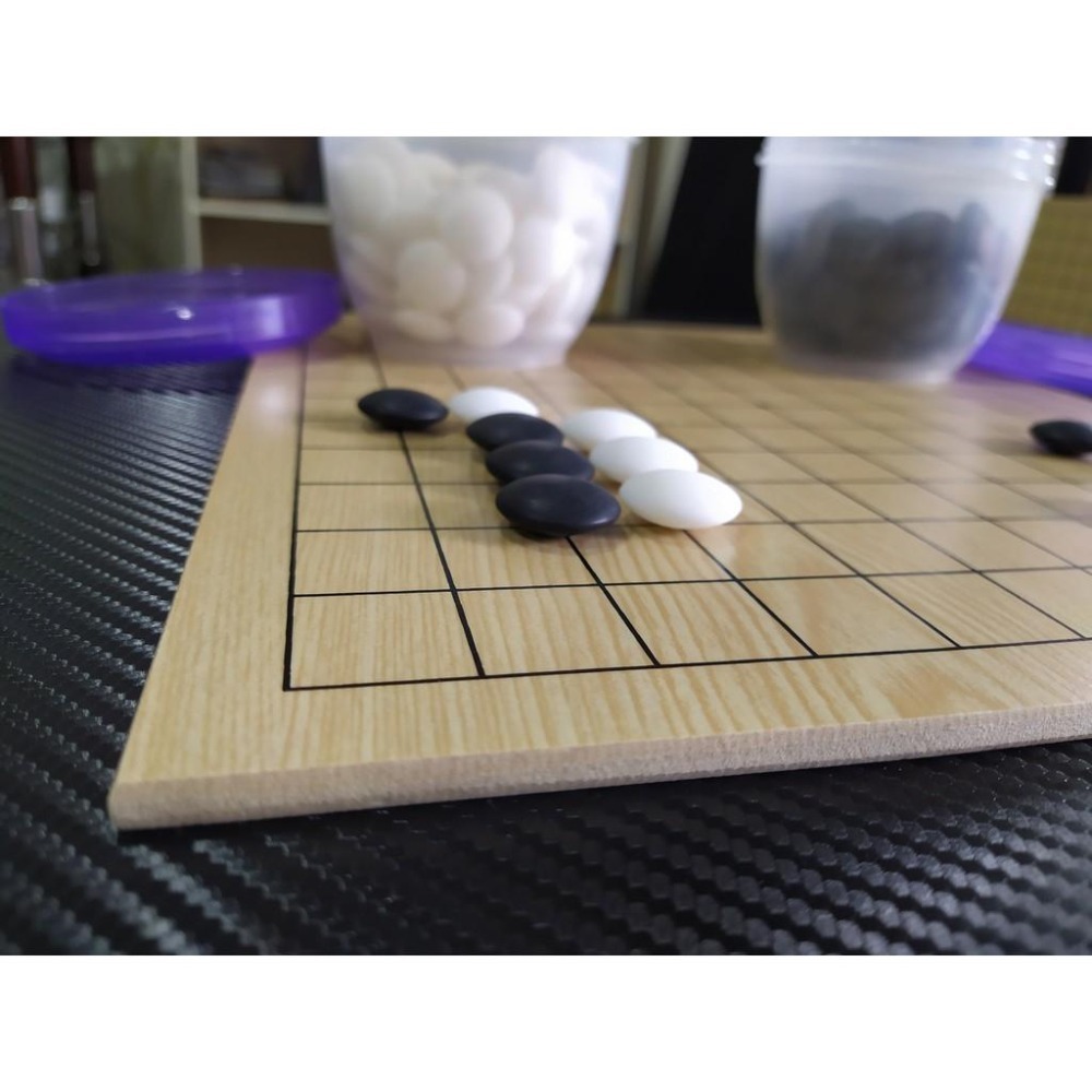 入門/兒童 圍棋套組(棋盤+棋子+棋罐)-細節圖6