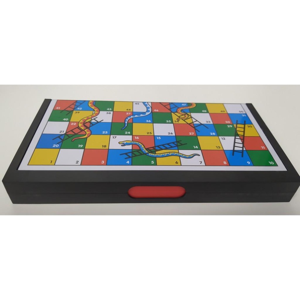 磁性摺疊蛇梯棋 蛇棋 桌遊 親子棋 玩具-細節圖6