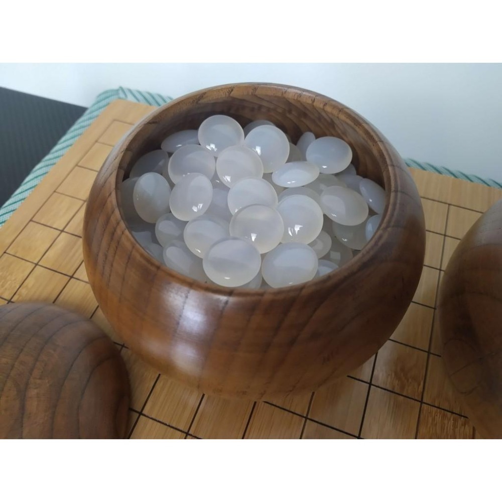 瑪瑙圍棋子 圍棋 棋盤 棋子 雙凸（不含棋罐）-細節圖8