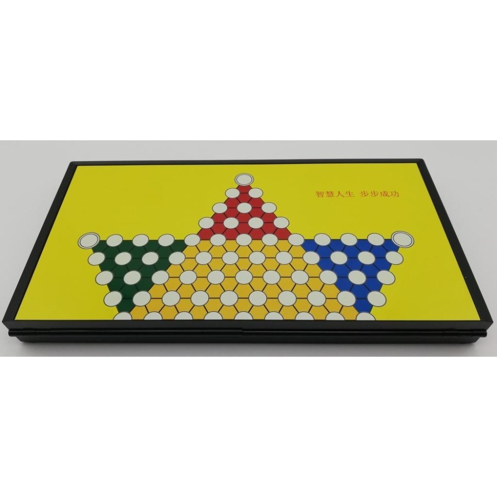 磁鐵跳棋 桌遊 (六種顏色 每種顏色10顆棋子)-細節圖9