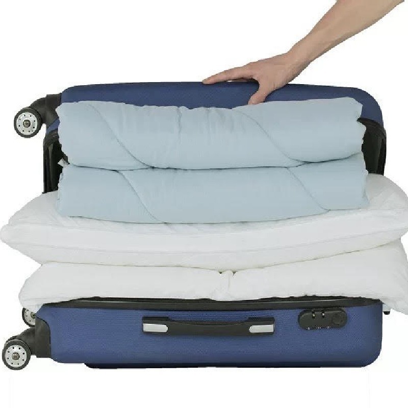Flextailgear家用 戶外旅行真空收納袋(4入裝) 衣服真空袋 真空收納 衣物壓縮袋 透明款 Pump-細節圖8