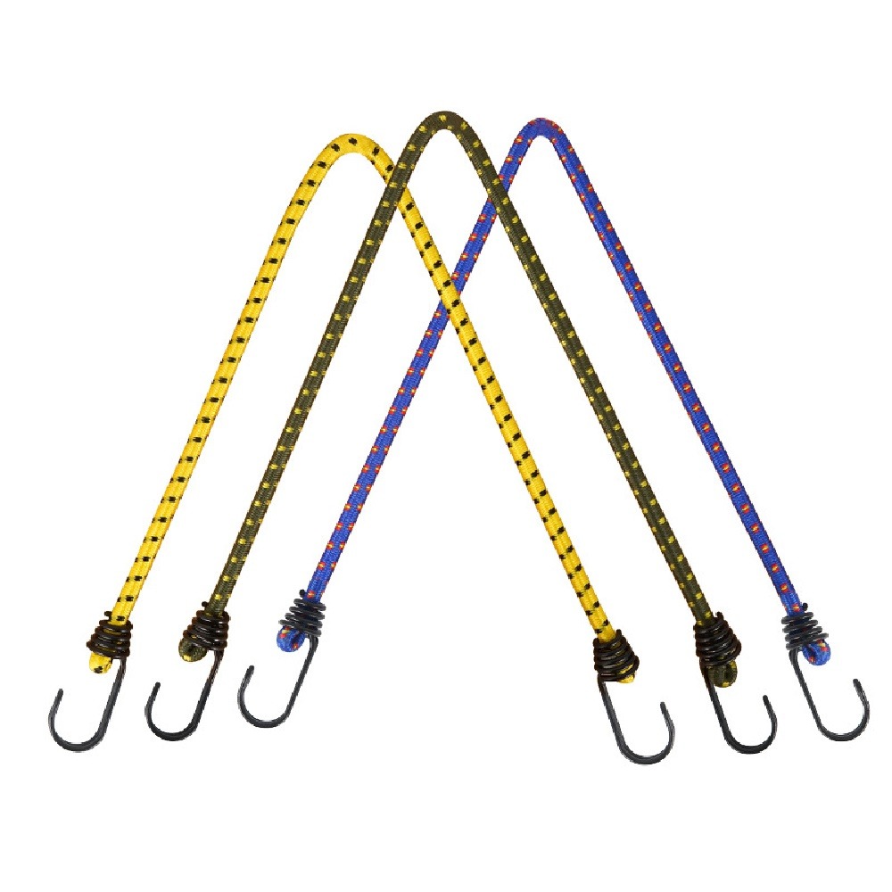 Caiyi 彈力繩、鬆緊帳篷掛繩、戶外橡膠行李綁帶、帳篷天幕裝備綁繩 2入-細節圖3