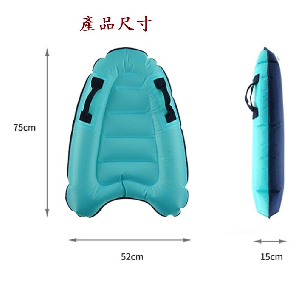 Caiyi 戶外充氣式衝浪板 趴板 踢板 海上 衝浪 滑水板 成人兒童游泳-細節圖7