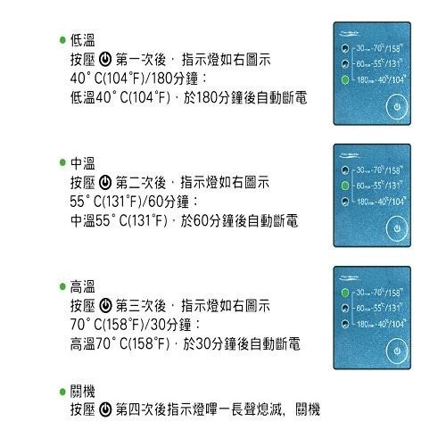 【舒美立得】DR3663動力式熱敷墊攝氏(熱敷墊)V.2(新版)-細節圖5