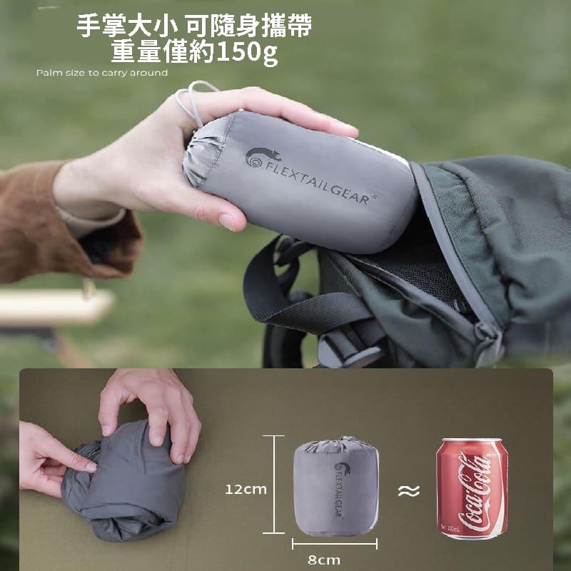 Flextail 輕量B型充氣枕 旅行枕 腰枕 户外露營 午睡充氣吹氣枕 頭靠腰枕-細節圖5