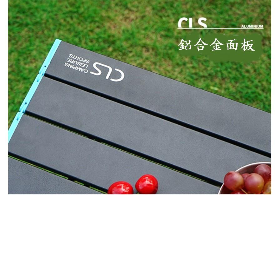 Caiyi 鋁合金摺疊桌 蛋捲桌 戶外折疊桌 野餐桌 露營桌(送收納袋) 大號-細節圖5