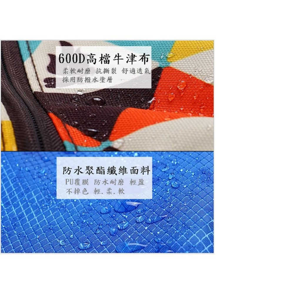 Caiyi 戶外防水登山杖背包 折疊便攜拐杖收納袋 登山杖包 多功能垂釣魚竿收納包-細節圖4