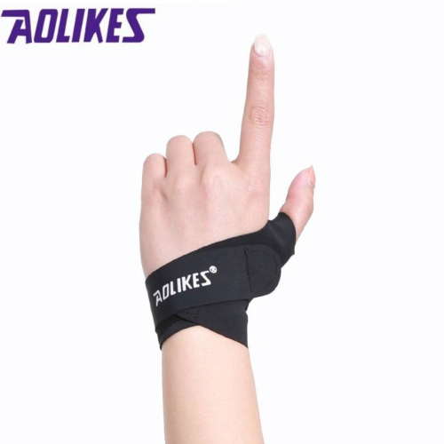 AOLIKES 彈力型雙向加壓健身大拇指護腕 運動護腕