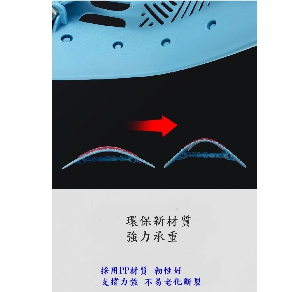 Caiyi 第六代升級腰椎拉伸器 腰部拉伸 按摩瑜伽伸展器 家用脊椎矯正開背頂腰輔助神器 螺旋調節針灸磁療+矽膠墊-細節圖6