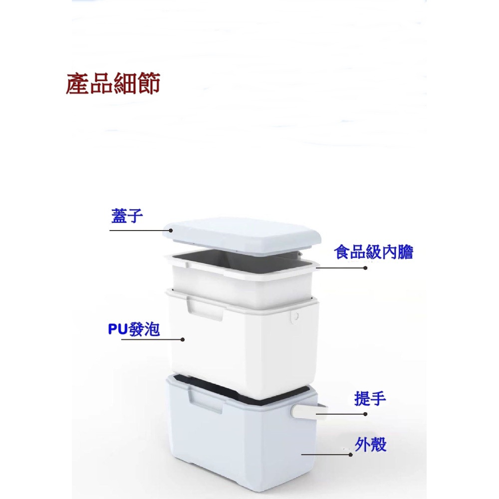 Caiyi 戶外冰桶 保溫箱 保冷箱 保冰桶 保冰箱 保溫桶-細節圖10