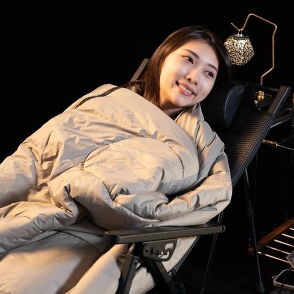 Wildfun 野放 輕暖石墨烯睡袋 速暖無冰冷感 高導熱 抗靜電 四季適用 附收納袋-細節圖2