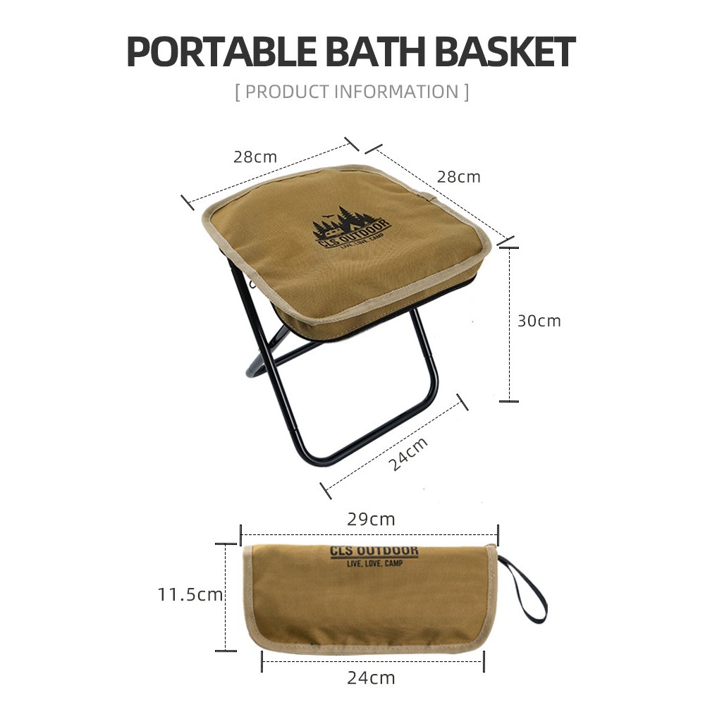 CLS戶外折疊椅 登山露營戰術椅 露營釣魚椅 超輕鋁合金小板凳 手提椅 折疊板凳 椅子 露營椅-細節圖9