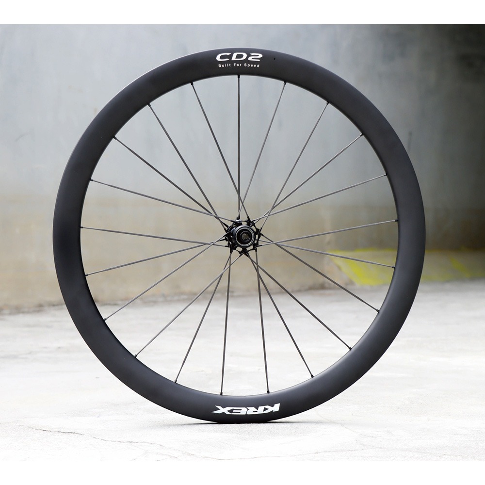 2025 KREX CD2 公路車碟煞碳纖維輪組 碳纖維幅條-細節圖2