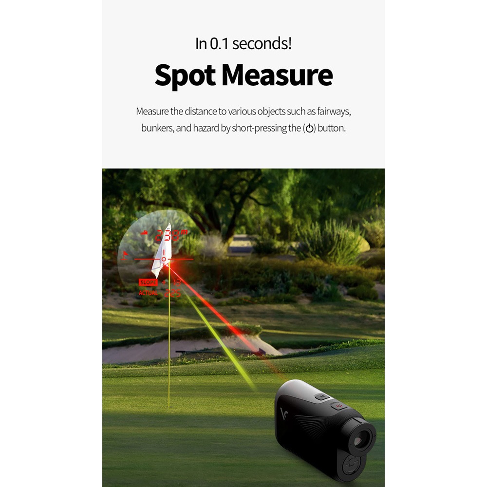 Voice caddie L6 Golf Laser Rangefinder with Slope 高爾夫雷射測距儀(含-細節圖3
