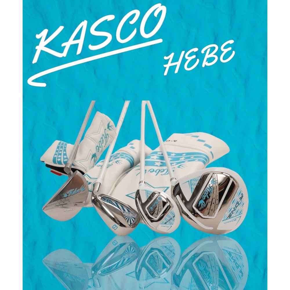 Kasco高爾夫球桿 Hebe Ladies 女生套桿組 #1木,#U5鐵木,+#7-P+S+1推+球袋(日規)(8支)-細節圖2