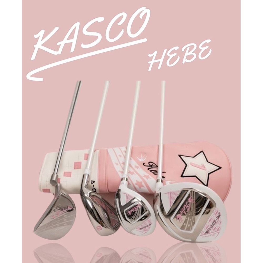 Kasco高爾夫球桿 Hebe Ladies 女生套桿組 #1木,#U5鐵木,+#7-P+S+1推+球袋(日規)(8支)-細節圖3