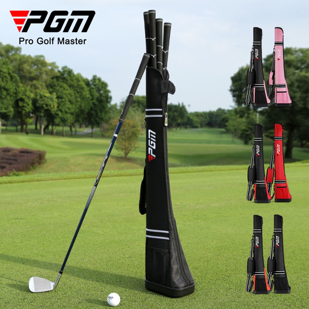 PGM GOLF 新款升級內層硬殼輕便高爾夫球桿包 裝5支桿-細節圖3