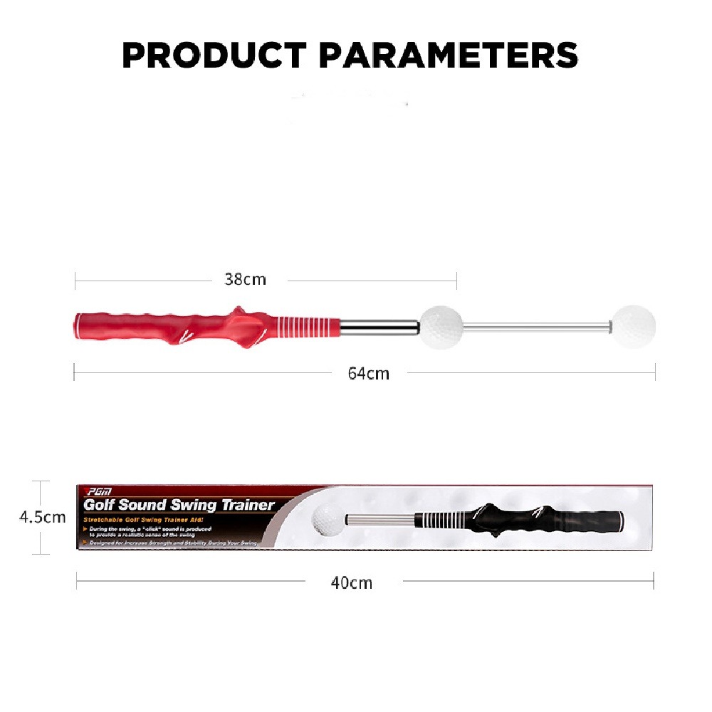 PGM 高爾夫可伸縮揮桿練習棒 室內golf練習器 發聲訓練輔助揮桿棒-細節圖10