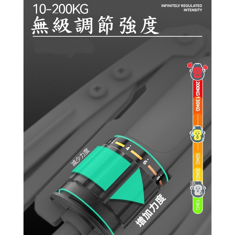 Caiyi 計數液壓臂力器 臂力訓練器 臂力器 腹肌訓練器-細節圖11