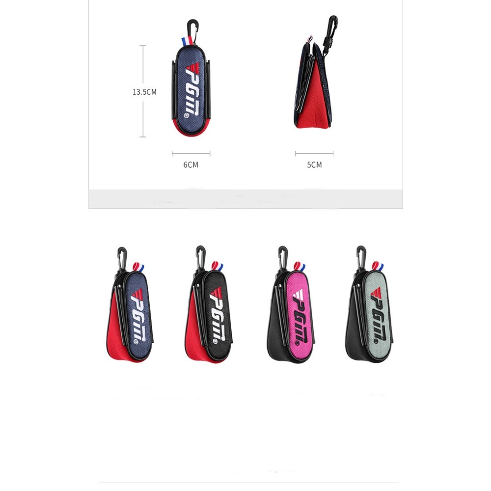 PGM高爾夫球包 男女輕便小腰包 高爾夫球磁吸腰包 迷你球包掛件-細節圖7