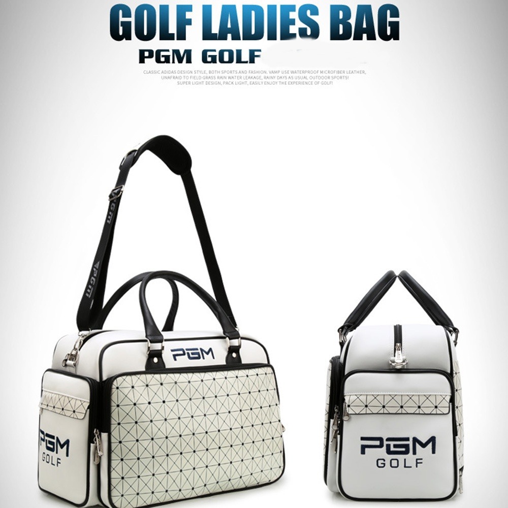 PGM 高爾夫衣物包 時尚衣服包 防水PU球包 大容量獨立鞋袋-細節圖4