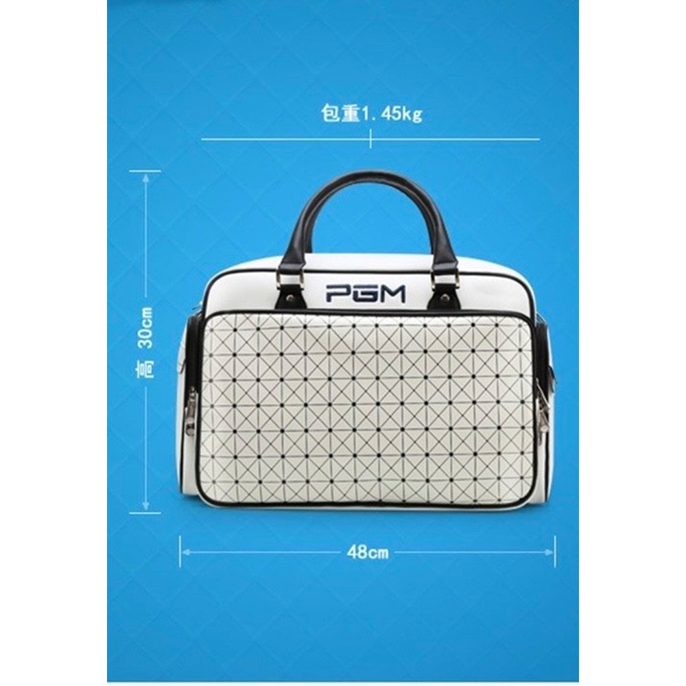 PGM 高爾夫衣物包 時尚衣服包 防水PU球包 大容量獨立鞋袋-細節圖9