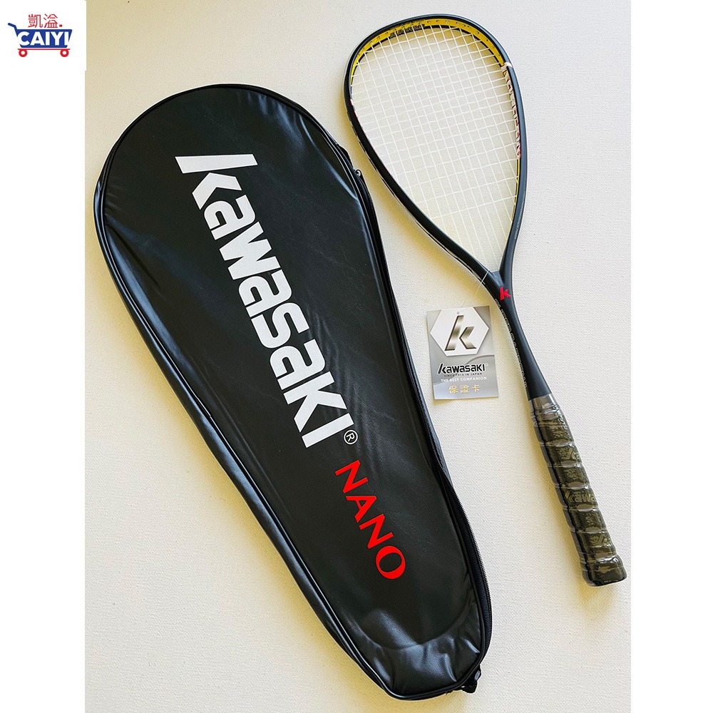 Kawasaki Super Carbon II 全碳纖維壁球拍 迴力拍-細節圖7