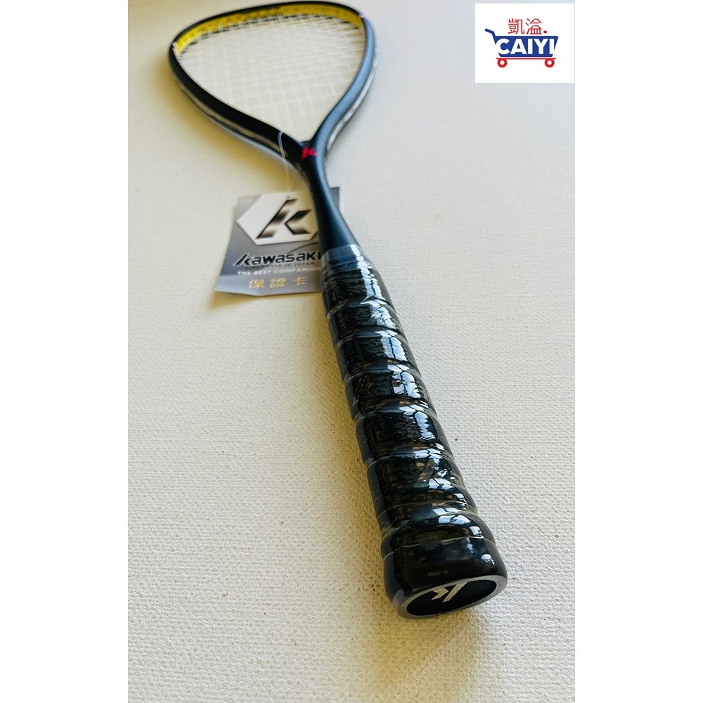 Kawasaki Super Carbon II 全碳纖維壁球拍 迴力拍-細節圖9