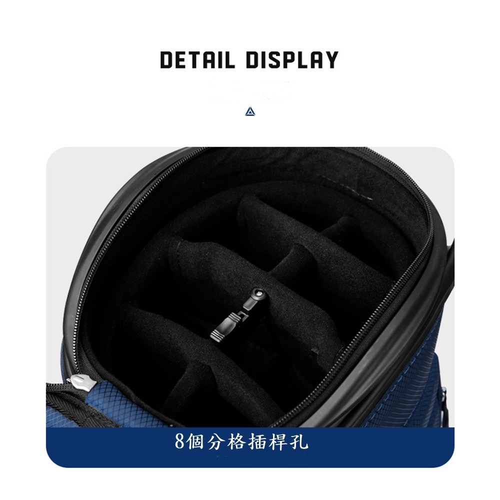 PGM萬向四輪高爾夫球包 伸縮包 平推球袋 旅行球桿包 含防雨罩-細節圖6