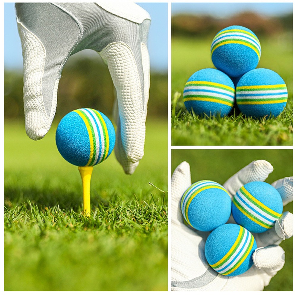 PGM 高爾夫球海綿練習球 軟球練習用品 室內高爾夫用球 室內海棉球10顆-細節圖5