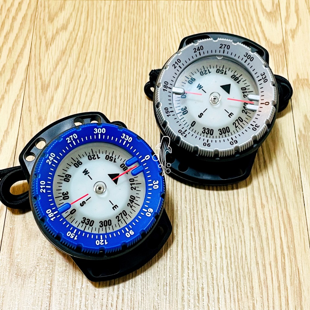 潛鯨 指北針 潛水指北針 夜光 50米防水-細節圖5