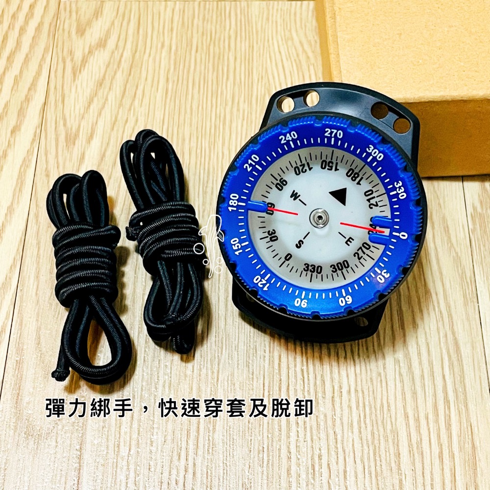 潛鯨 指北針 潛水指北針 夜光 50米防水-細節圖6