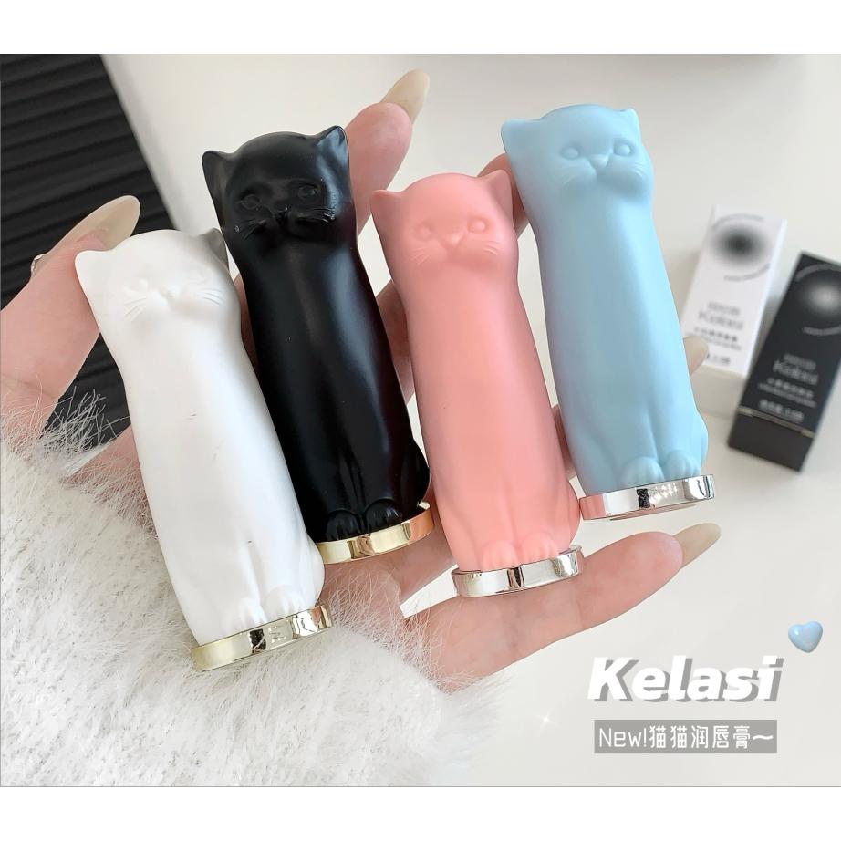珂拉思 KELASI  貓咪護唇膏 萌萌兔 喵喵 小兔子 脣膏 潤唇膏 防乾裂 去乾皮 淡化唇紋 保濕滋潤-細節圖2