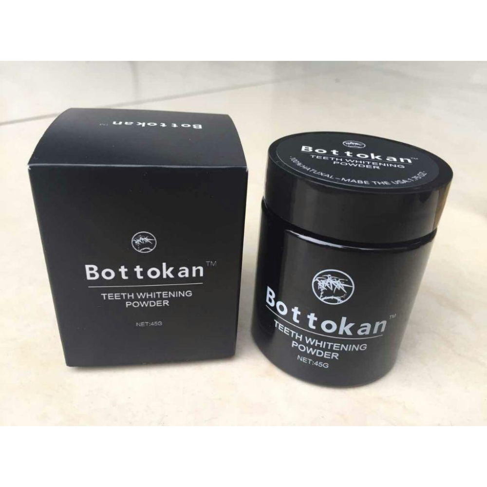 Bottokan-香港黑色活性炭牙粉 竹炭牙粉 牙粉 洗牙粉 天然活性碳牙粉-細節圖5