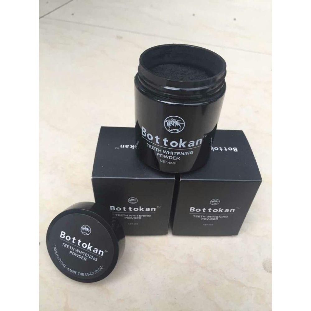 Bottokan-香港黑色活性炭牙粉 竹炭牙粉 牙粉 洗牙粉 天然活性碳牙粉-細節圖6