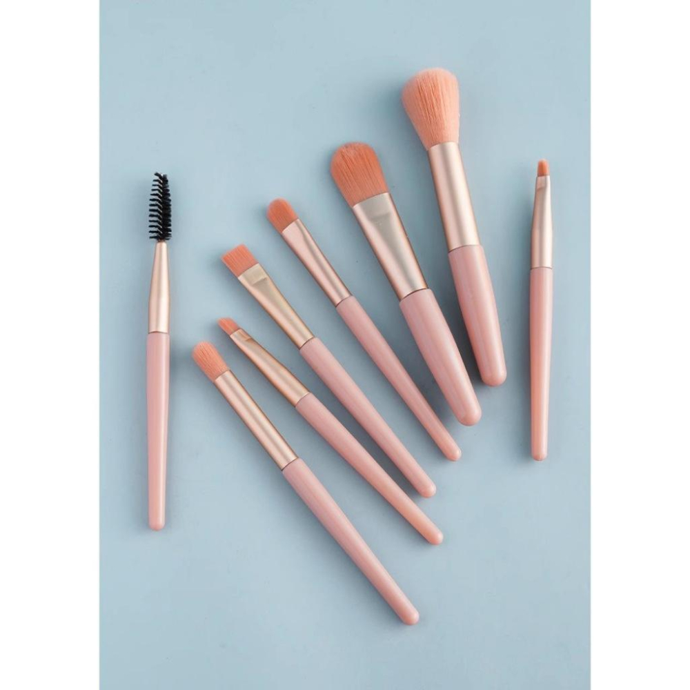 馬卡龍刷具套裝 迷你刷具 刷具組 8支化妝刷套裝 眼影刷 腮紅刷 化妝刷 旅行刷具組 隨身刷具-細節圖7