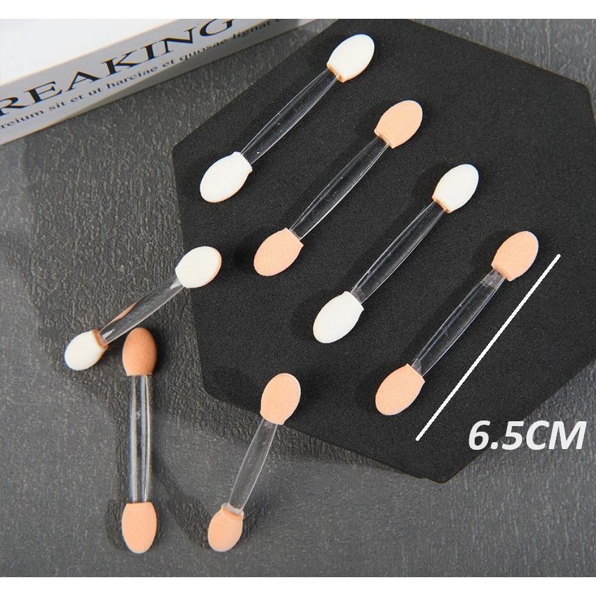 台灣現貨~雙頭眼影棒 眼影棒 海棉棒 美容海棉棒 暈染棒 雙頭暈染海綿棒 乳膠化妝刷 眼影刷-細節圖4