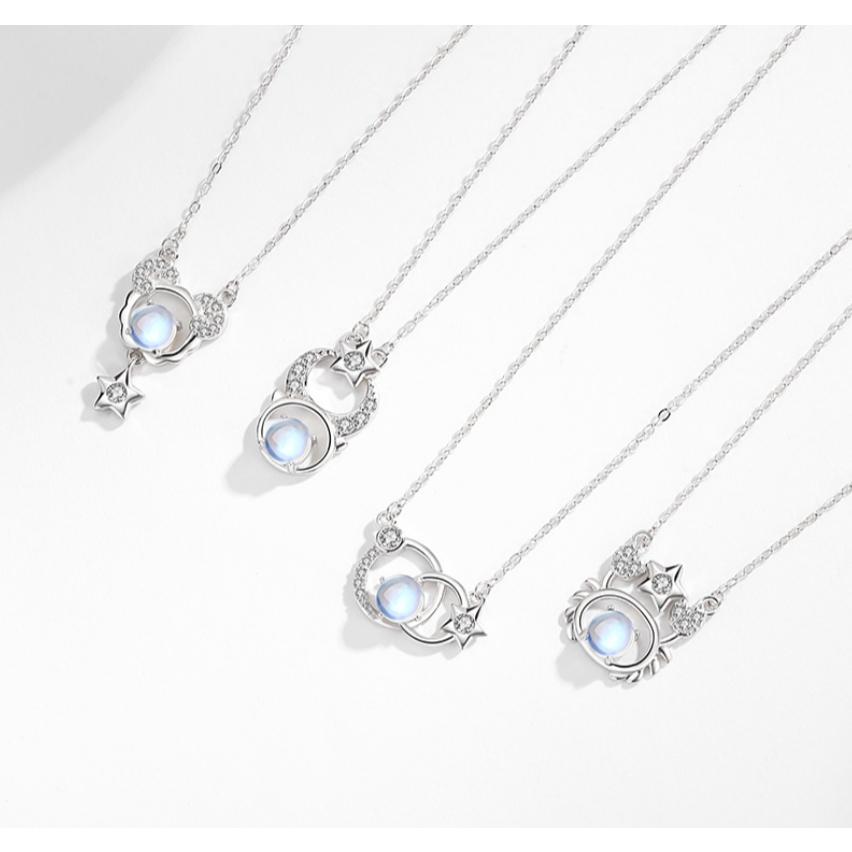 台灣現貨✨✨十二星座項鍊 開運 12星座項鍊(鍍白金) 星象項鍊 開運十二星座項鍊-細節圖5