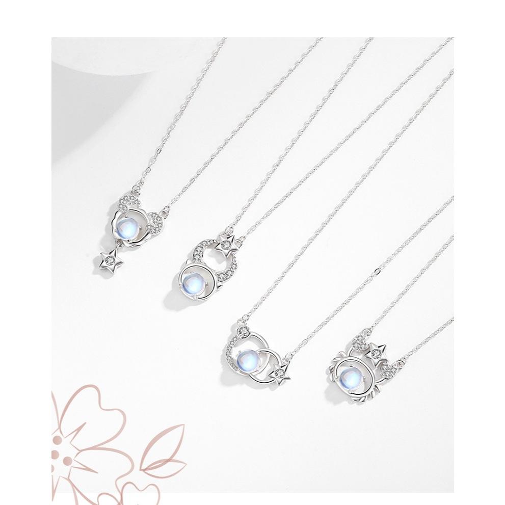 台灣現貨✨✨十二星座項鍊 開運 12星座項鍊(鍍白金) 星象項鍊 開運十二星座項鍊-細節圖6