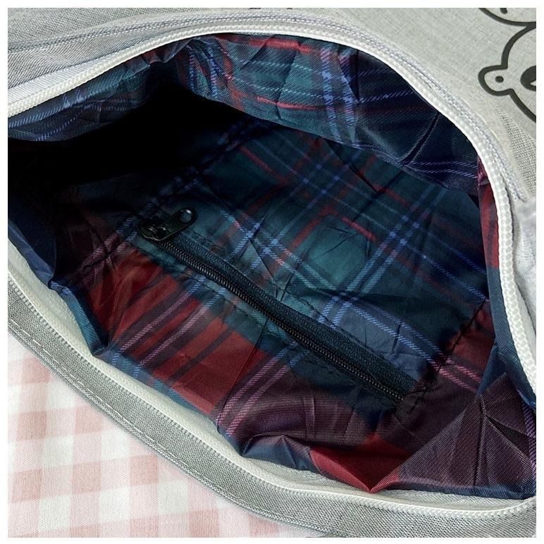 台灣發貨~韓風 帆布包 帆布袋 牛津布包 單肩包 手提包 休閒包 學生書包 百搭肩揹包 單肩包-細節圖4