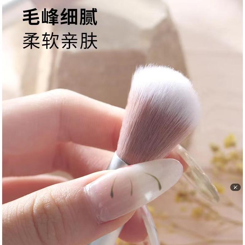 台灣發貨~小奧丁腮紅刷 高光刷 腮紅刷 散粉刷 蜜粉刷  修容刷 粉底刷 化妝刷 單支高光刷-細節圖3