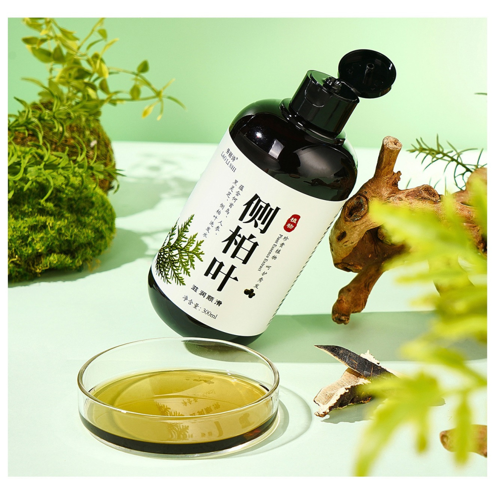 草本養髮 側柏葉洗髮精 人參何首烏洗髮精 洗髮露 側柏葉洗髮水 黑靈芝洗髮精 頭皮保養 養髮 控油 洗髮乳-細節圖7