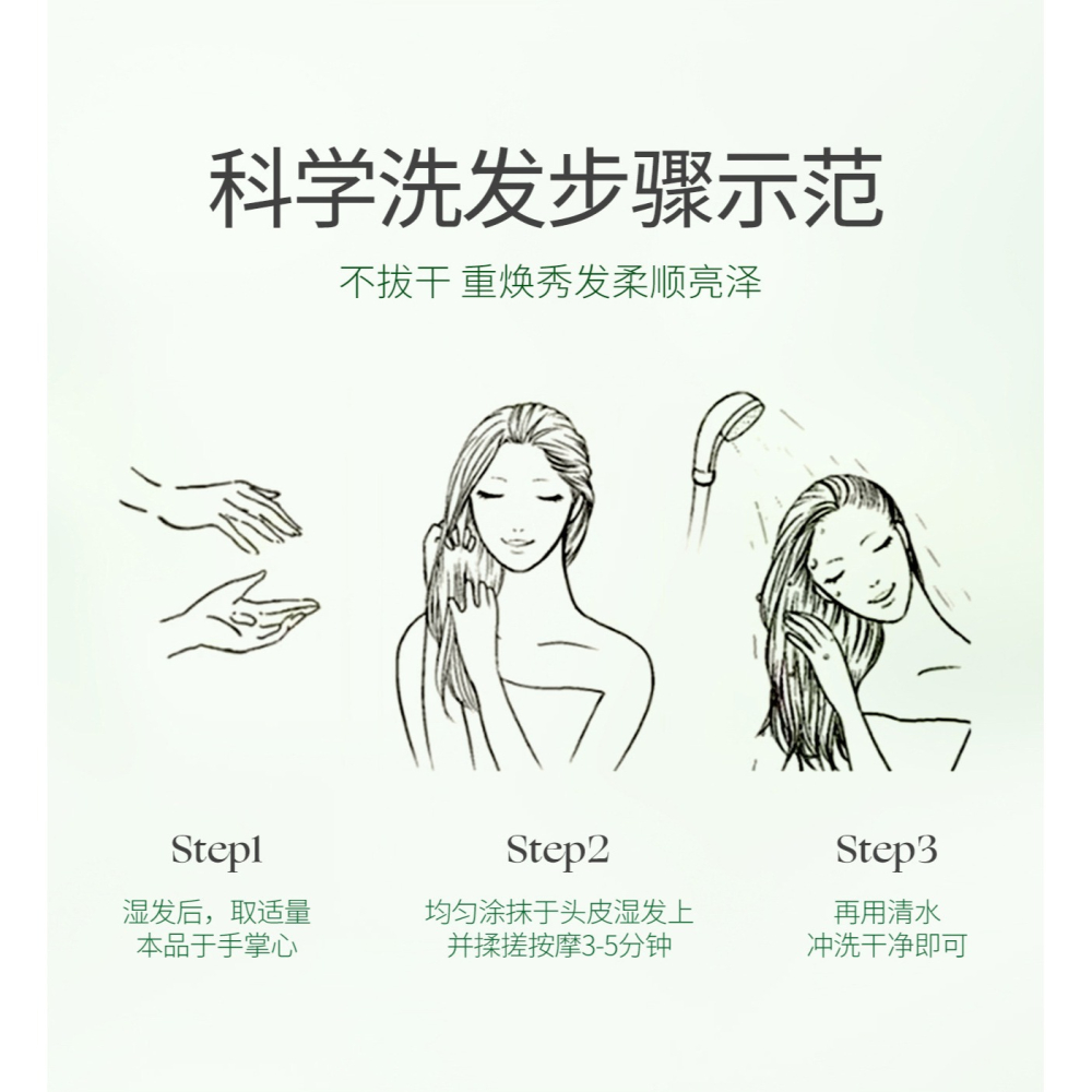草本養髮 側柏葉洗髮精 人參何首烏洗髮精 洗髮露 側柏葉洗髮水 黑靈芝洗髮精 頭皮保養 養髮 控油 洗髮乳-細節圖10