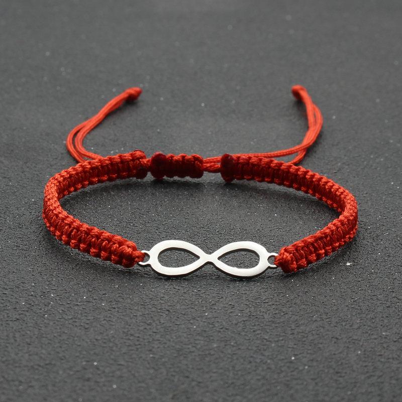 💖霞海城隍廟月老過爐💖鈦鋼紅線手鍊 鈦鋼手環 月老手鍊 永恆情侶手鍊 紅繩手鍊 招桃花手鍊 桃花手環 愛情姻緣-細節圖7