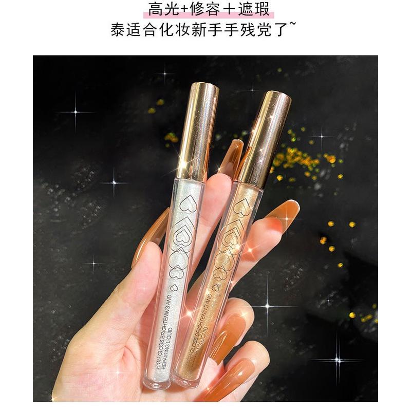 修容棒 液體高光 鼻影 提亮 高光 臥蠶修容 液體高光修容 修顏棒水泥棒 鼻影側影 臉部提亮臥蠶 液體修容液-細節圖4
