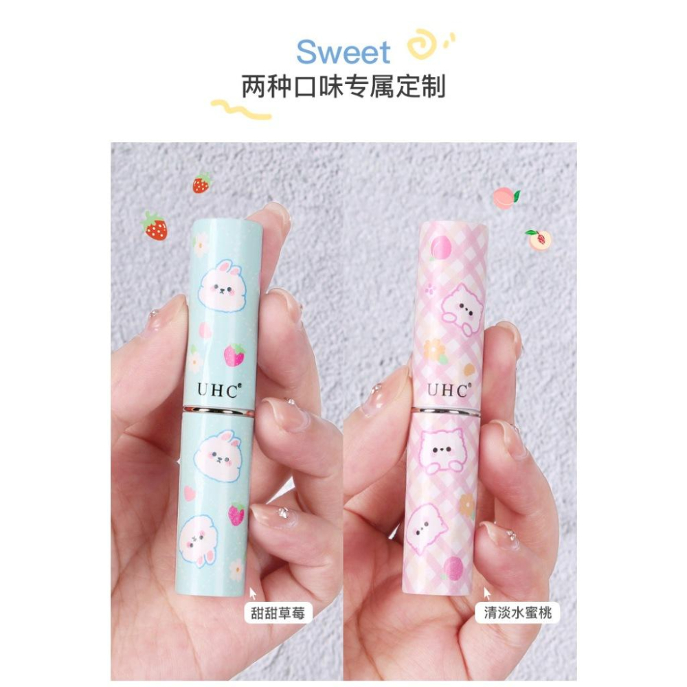 🍭萌熊護唇膏 🍭小熊護唇膏 熊熊 貓咪護唇膏 萌兔 護唇膏 打底唇膏 潤唇膏 水潤防乾裂-細節圖7