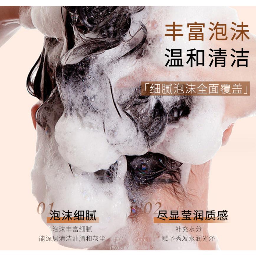 台灣現貨~黑靈芝何首烏洗髮精300g 草本植物洗髮精 何首烏洗髮精  黑靈芝洗髮精  葉酸植萃五黑 洗髮乳 洗髮液-細節圖8
