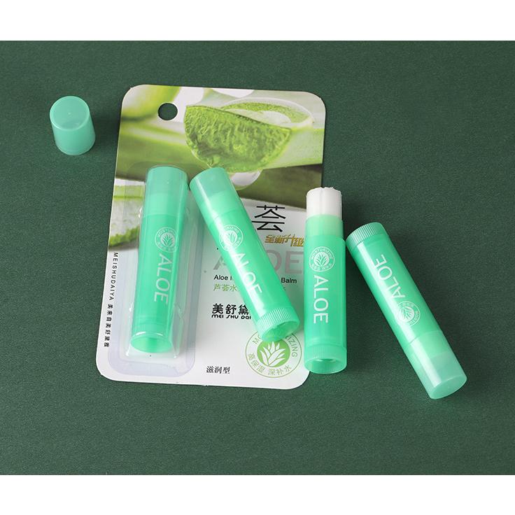 🥦蘆薈護唇膏 潤唇膏 蘆薈唇膏 維生素E護唇膏 口紅打底唇膏 蘆薈潤唇膏 滋潤保濕唇膏-細節圖8