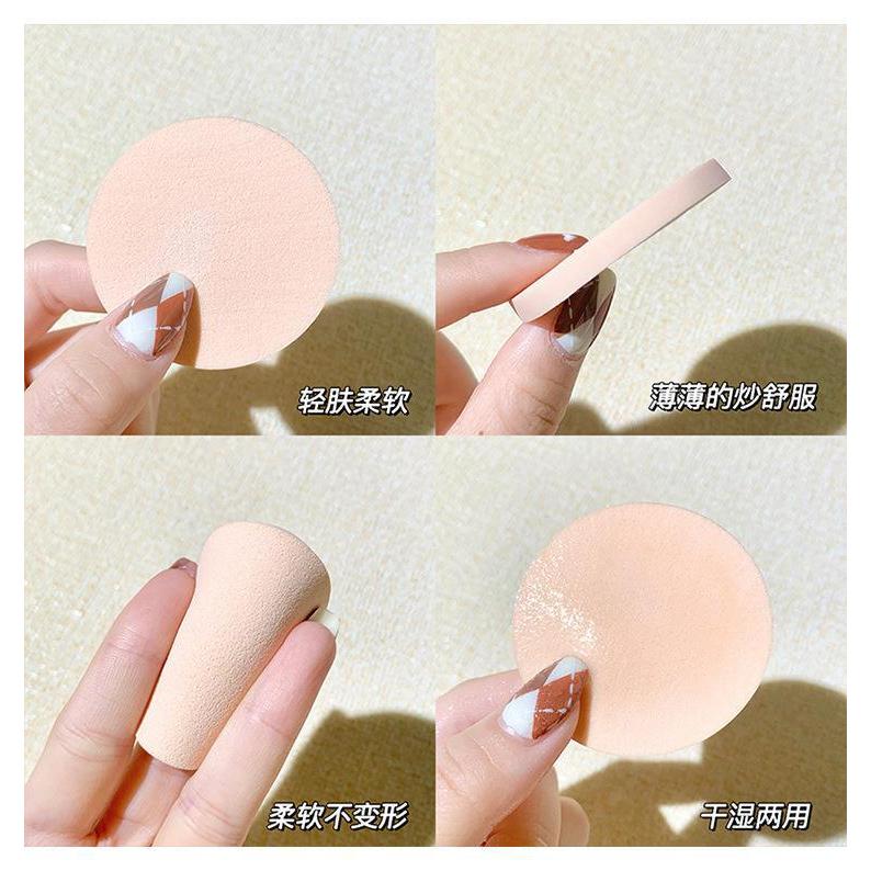 pinkyFocus 微笑小熊輕羽粉餅 定妝粉餅 小熊粉餅 乾溼2用 自然輕薄 細膩遮瑕 定妝-細節圖6